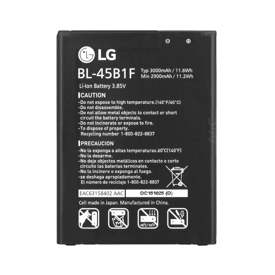 BL-45B1F - Batterie Originale LG V10, H900, Stylo 2, H901, VS990 BL-45B1F - Batterie Originale LG V10, H900, Stylo 2, H901, VS990