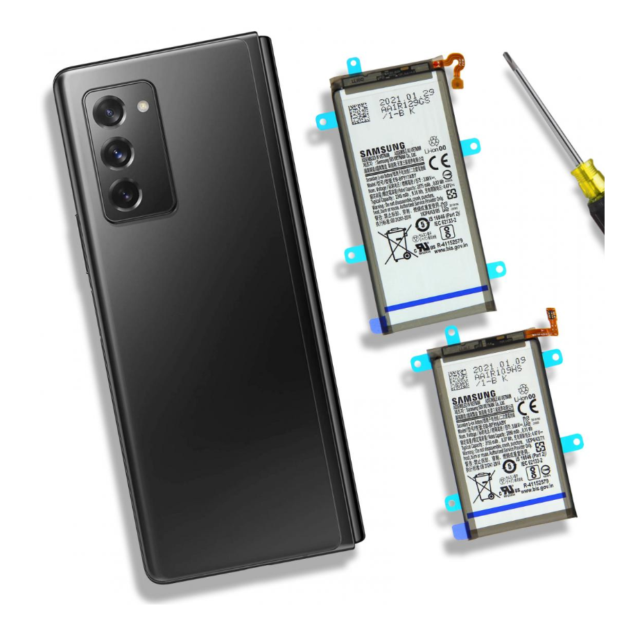 Batterie Samsung Galaxy Z Fold 2 Principale + Secondaire (EB-BF916ABY + EB-BF917ABY)